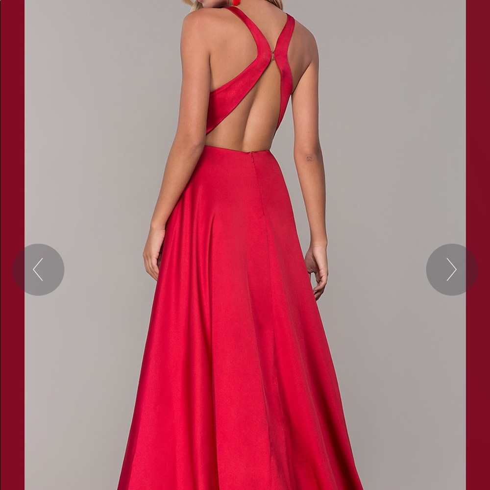 Red Prom Dress - Picture 2 of 5